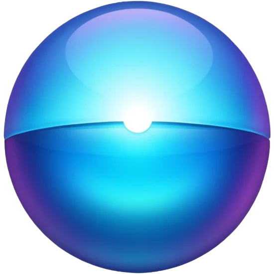 Glowing circle / energy sphere emoji