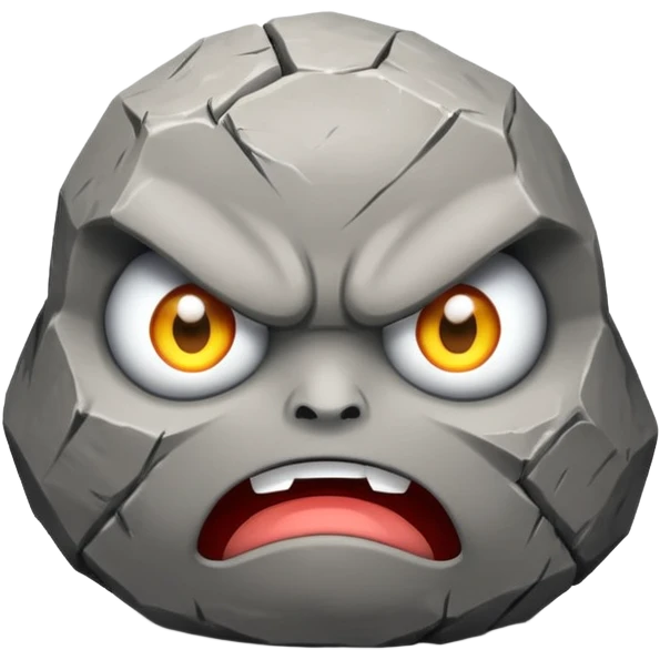 An angry fast rolling it's eyes emoji