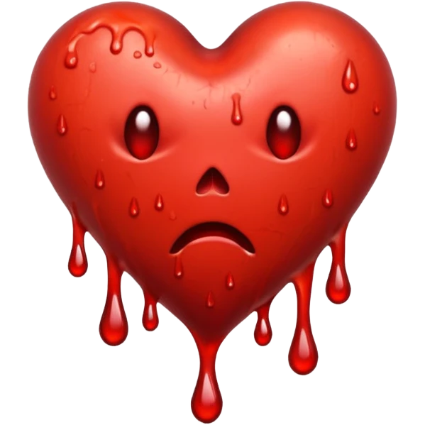 halloween heart emoji
