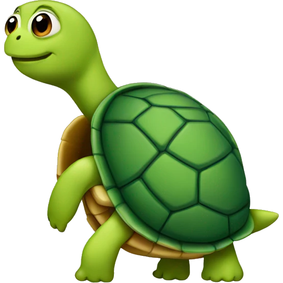a pregnant turt emoji