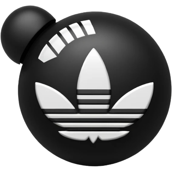Adidas white stripes black emoji emoji