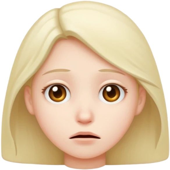 Shy emoji