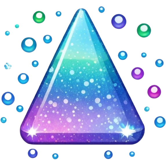 Sparkling glitter emoji