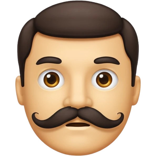 mustache  emoji