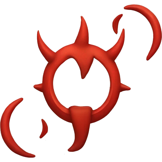devil horns emoji