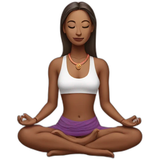 Yogini on instagram emoji