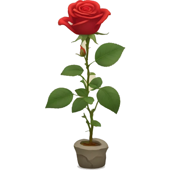 red rose in shrine emoji