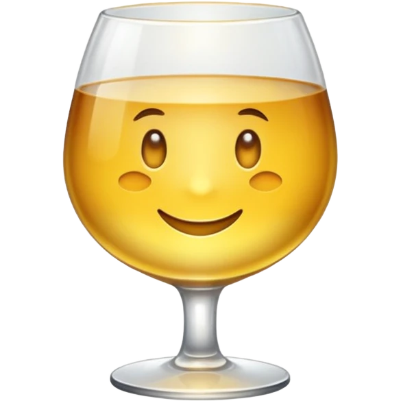 golden glass emoji