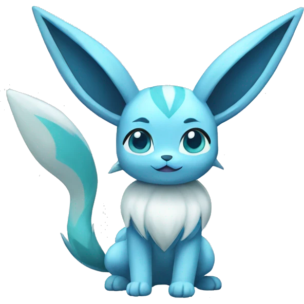 Glaceon full body emoji