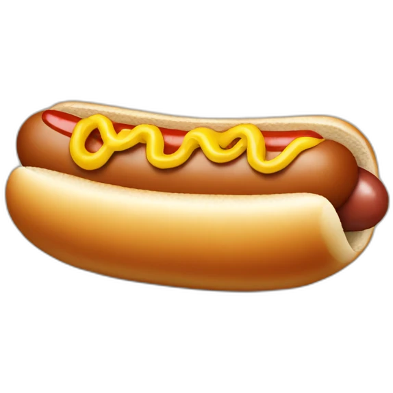 hot dog emoji