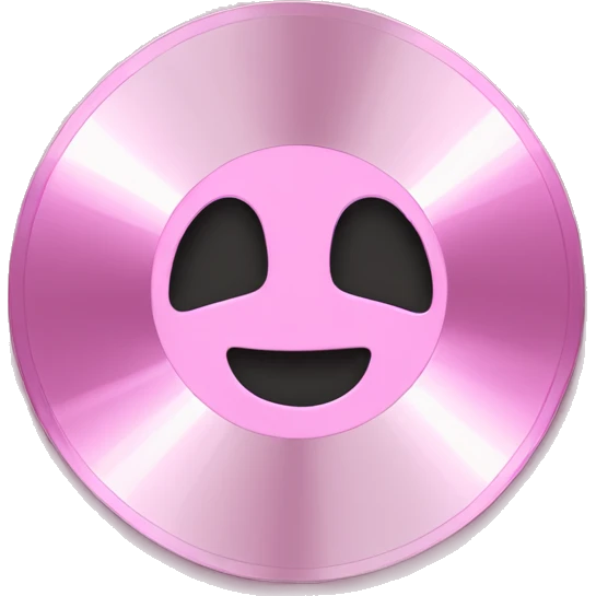 pink cd emoji