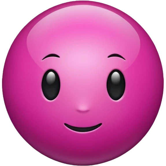 magenta sphere emoji