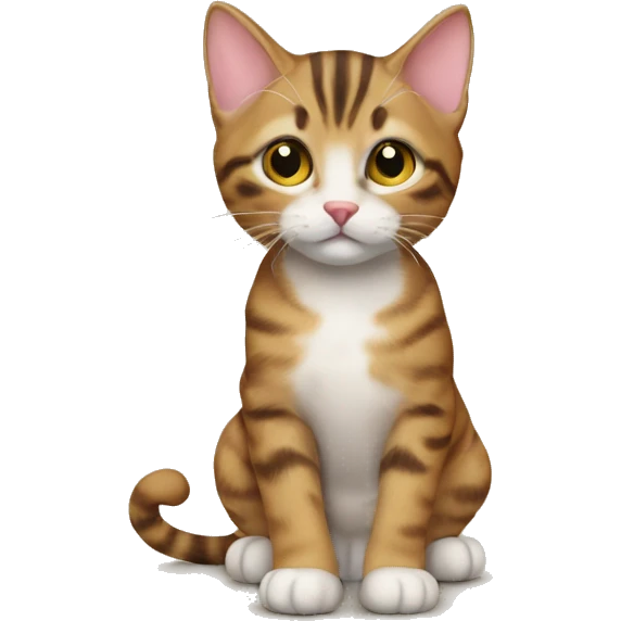Tabby kitten  emoji