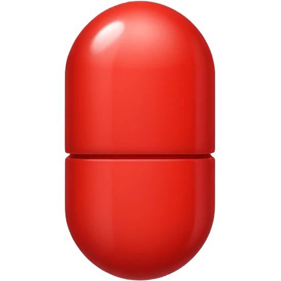 red pill emoji