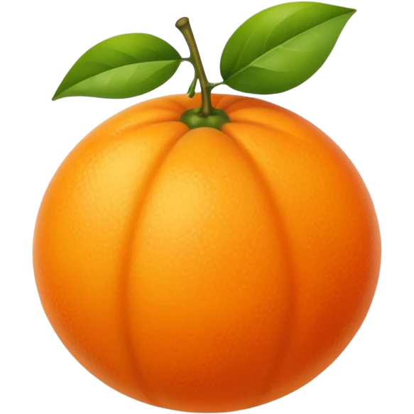 orange fruit emoji