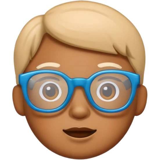 toy with glasses emoji