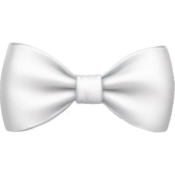 white bow emoji