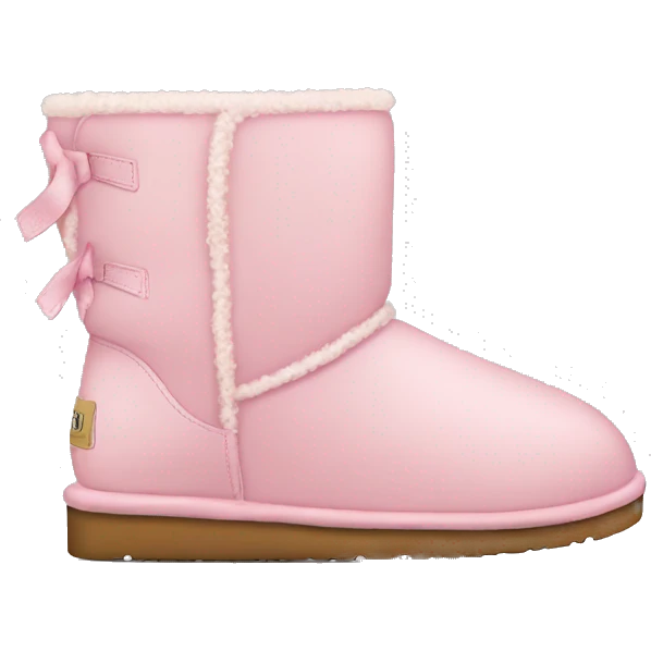 light pink uggs emoji