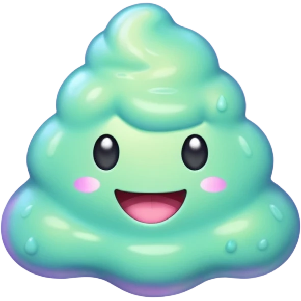 fluffy slime  emoji