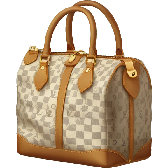 louis vuitton tote emoji