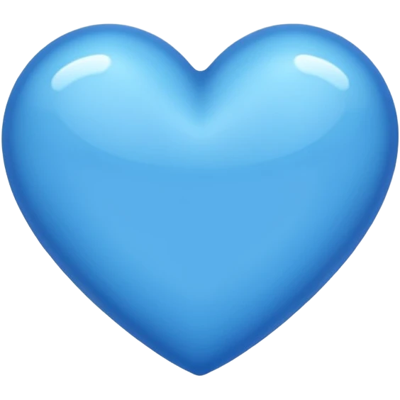 blue heart emoji
