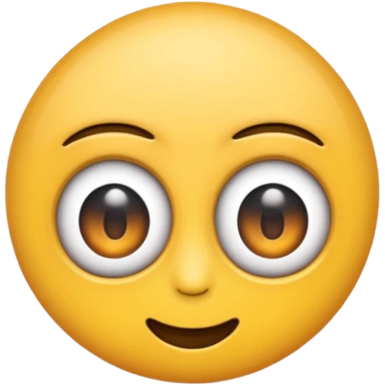 Make a emoji with 3 eyes emoji