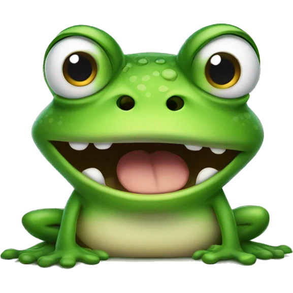 angry frog emoji