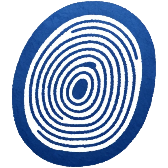 ink finger print on paper emoji