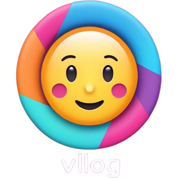 Vlog logo emoji