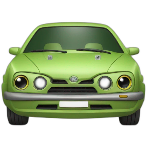 Yoda car emoji