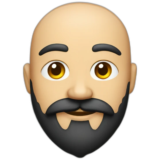 Man with dark beard, reverse cap and chicken emoji