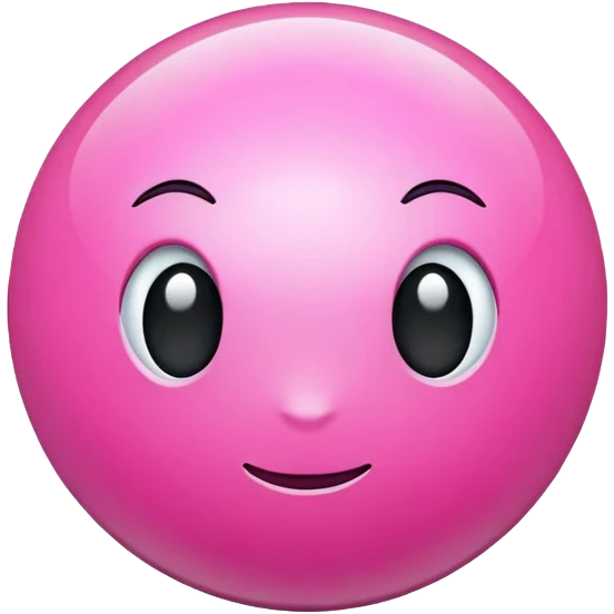 Pink emoji
