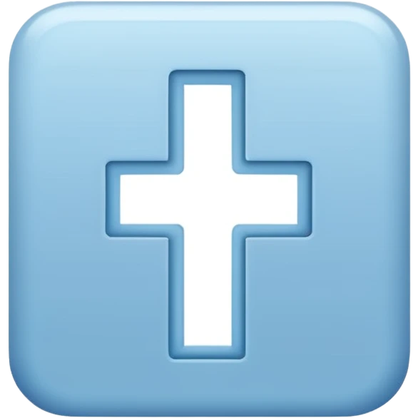 light blue word "AMEN" simple font in rectangle emoji
