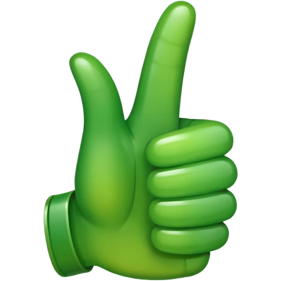 green thumbs up emoji