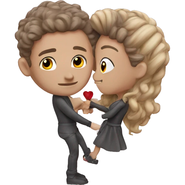 2 piece of love vidra  emoji