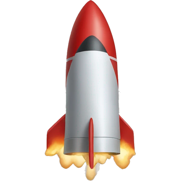 Missile toe  emoji