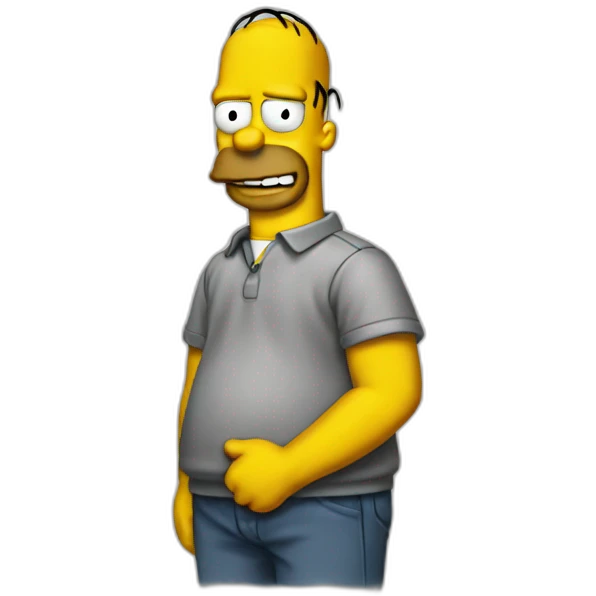 Homer dimpson emoji
