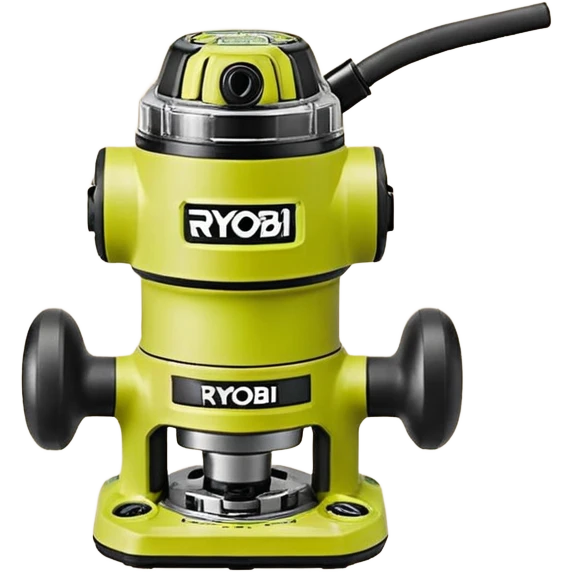 ONE+ 18V Cordless Compact Fixed Base Router RYOBI with gray  emoji