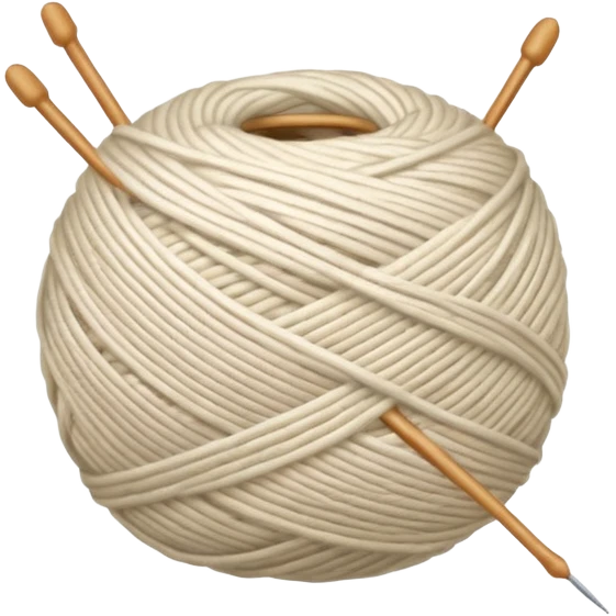 ball of knitting thread lmilk colour emoji