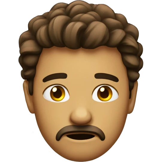 Not feeling good emoji