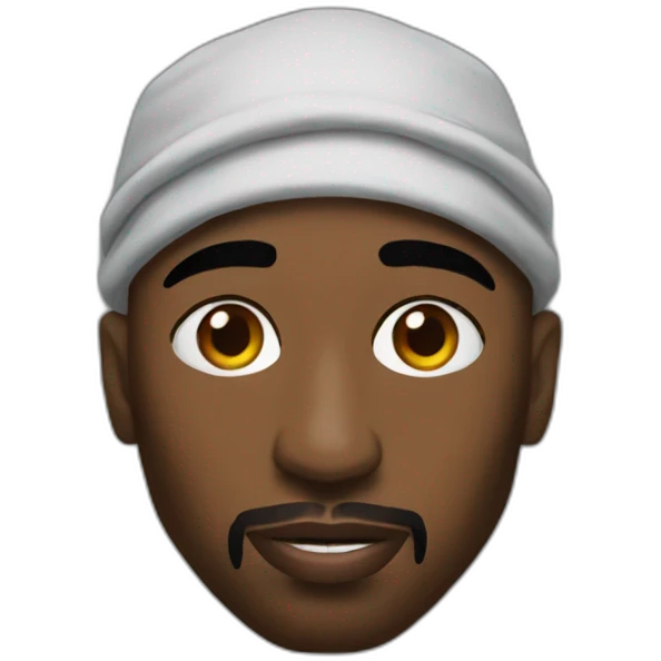 Tupac emoji