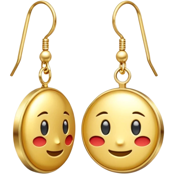gold earing emoji
