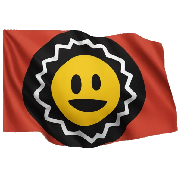 Aboriginal flag emoji