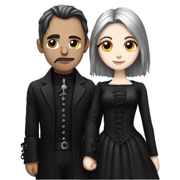 Gothic lovers emoji