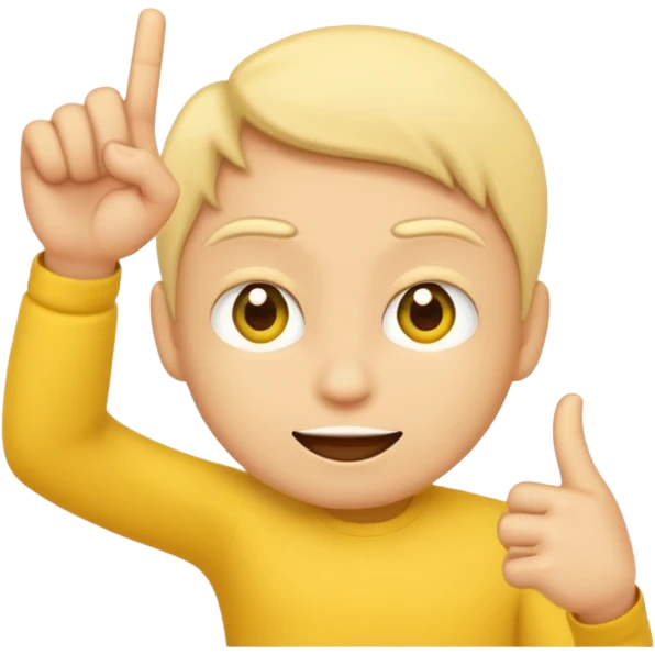 A normal emoji flipping me off emoji