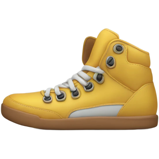 the soles of sneakers emoji
