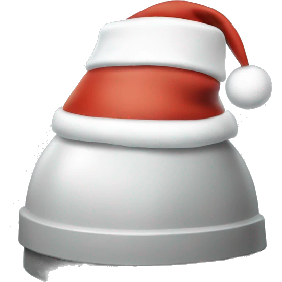 igloo xmas santa hat emoji