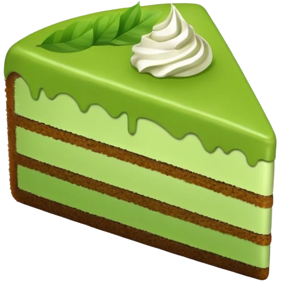matcha cake emoji