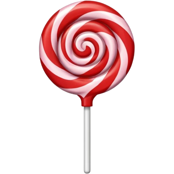 Strawberry lollipop emoji
