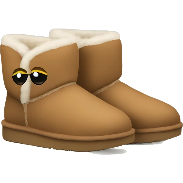ugg slippers  emoji